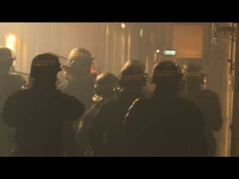 Demonstrators, police clash in Paris after 'yellow vest' protest