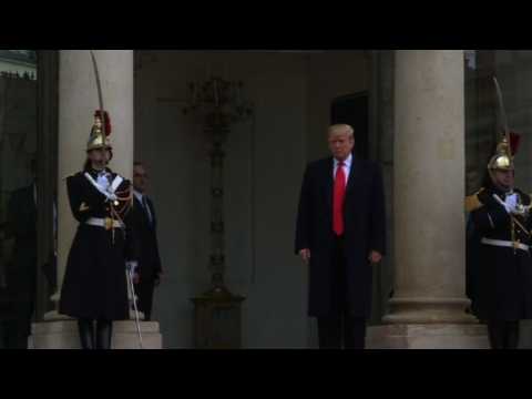 WWI centenary: world leaders gather for lunch at Élysée palace