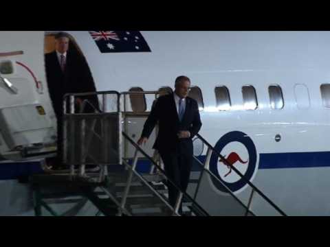 Australian PM Morrison arrives in Buenos Aires ahead of G20