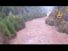 Italy's Veneto region battered by storm