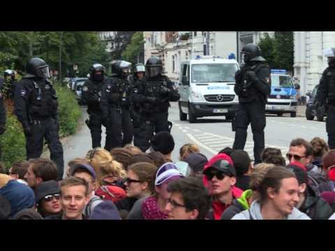 Peaceful protest on G20 Day 1