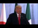 Trump praises Merkel for 'fantastic' G20 despite protests