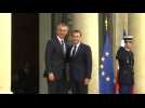 Macron meets with NATO chief Stoltenberg