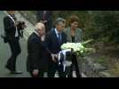 New York: Argentina's Macri pays tribute to truck attack victims