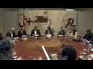 Catalan regional govt meets amid independence crisis