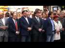 Catalan leader protests following Sunday's independence vote