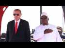 Turkey's Erdogan arrives in Mali