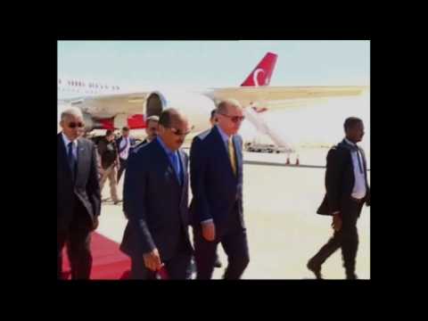 Erdogan arrives in Mauritania on second leg of Africa tour