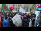 Protests in Paris for International Women's Day