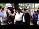 Myanmar minister makes landmark visit to Rohingya camp