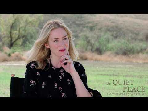 A Quiet Place (2018) - Emily Blunt Interview - Paramount Pictures