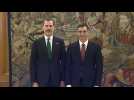 Socialist Pedro Sanchez swears in as new Spanish PM