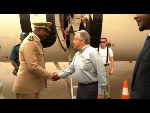 UN Secretary General arrives in Central Mali