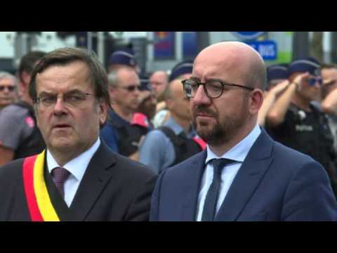 Belgium holds a tribute ceremony to honour Liege victims