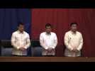 Philippines' Duterte arrives for State of the Nation address