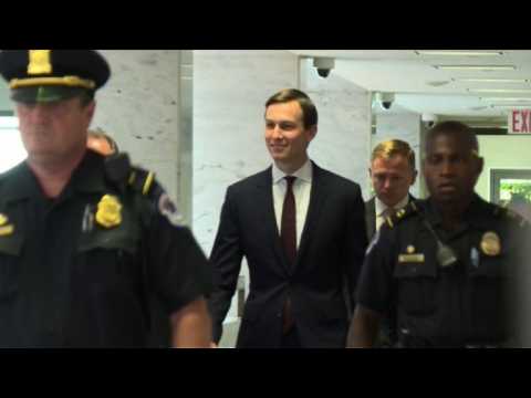 Trump's son-in-law leaves the Senate after the hearing