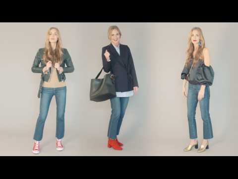 How to style classic cropped jeans in three ways