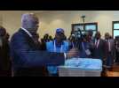 Angola's President Dos Santos votes, ends 38 year reign