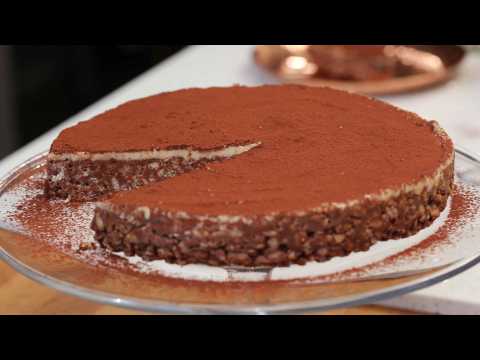 Paul A. Young's bourbon chocolate crispy cake recipe