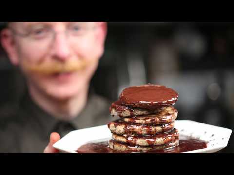 Paul A. Young's indulgent chocolate pancake recipe