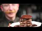 Paul A. Young's indulgent chocolate pancake recipe