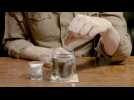 How to perform the ice cube pick-up trick