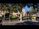 Van hits pedestrians in Barcelona 'terror attack'