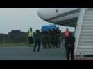 Kofi Annan's coffin arrives in Accra