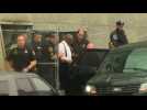 Bill Cosby leaves court after receiving jail sentence