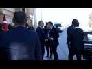 French President Macron arrives for Syria summit in Istanbul