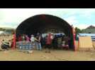 Indonesia: Food and tents distributed by NGOs