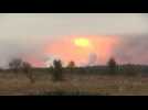 Explosions at Ukraine arms depot spark fire and evacuation
