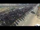 Honduras migrant caravan resumes march from Mexico to US