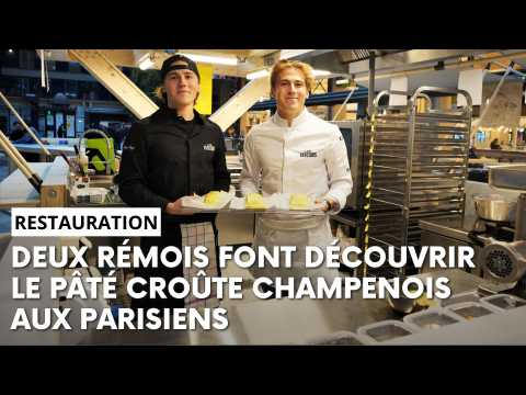 Deux Rémois exportent le pâté-croûte champenois à Paris
