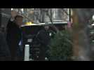 Donald Trump leaves Trump Tower to testify at New York court