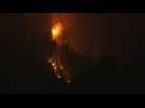 Forest fires burn in Bogota amid record heat
