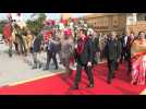 France's Macron begins his state visit in India at Amber Fort