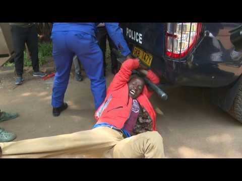 Arrests, tear gas at small pro-Palestinian rally in Nairobi