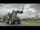 Another day of protests by French farmers in Rennes