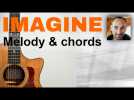 Imagine Melody & Chords Guitar Lesson