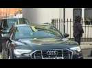 Images showing Queen Camilla leaving London Clinic where Charles spends his second day
