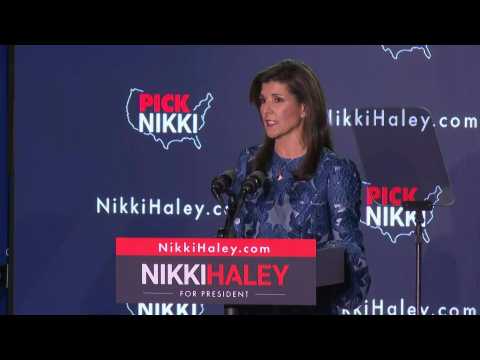 Haley says making Trump the Republican candidate is a 'Biden win'