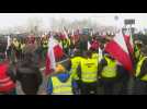 Polish farmers block border with Ukraine