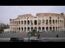 Italian farmers stage symbolic protest by the Colosseum