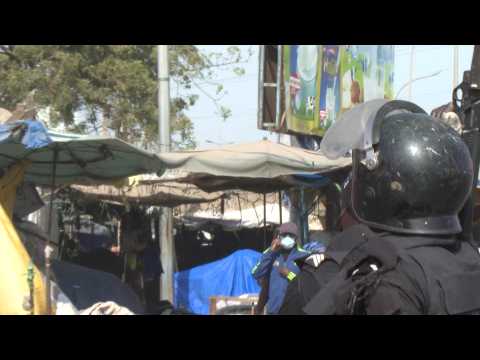 Demonstrators clash with security forces in Senegal capital