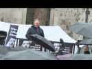 'We want to defend press freedom': IFJ representative addresses Assange supporters