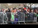 People gather in Moscow for Alexei Navalny's funeral