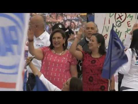 Mexican opposition candidate Galvez kicks off presidential campaign