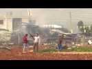 Aftermath following deadly Israeli strike on Lebanon's Baalbek
