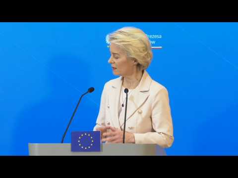 EU chief says aid for Poland frozen over rule-of-law row unblocked